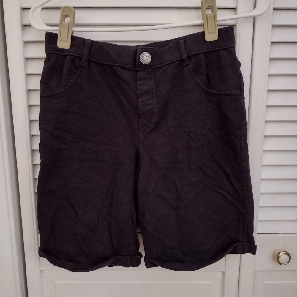 Circo Black Knee Length Cotton Shorts Size XL (14/16)